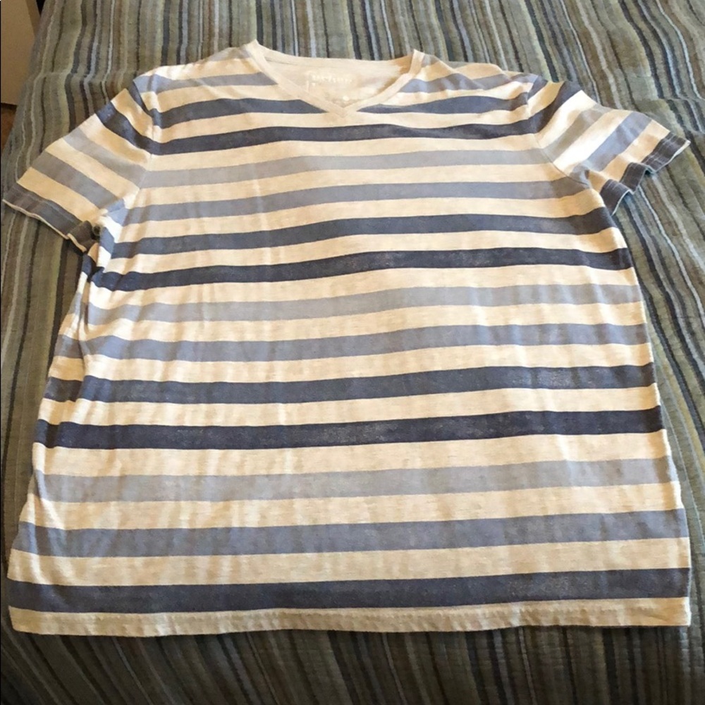 Light/Dark Blue Stripped Shirt